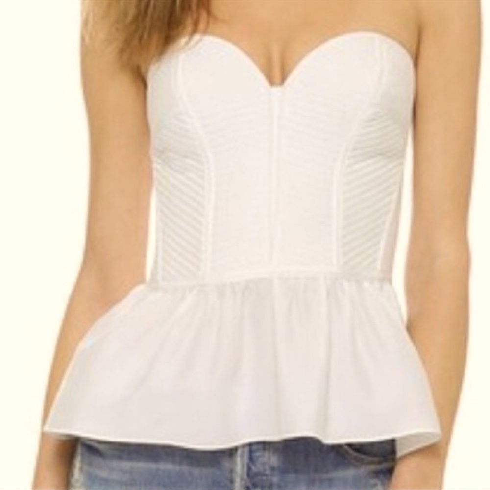 Parker Peplum Corset Top